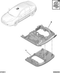 8146AX-Panel, roof control