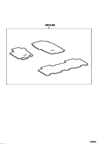 58510YY830C0-Mat assy-floor