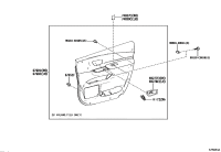 7403708020C0-Cover sub-assy, door armrest, rh