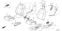 81525T80H51ZA-Cover set, trim (dermal) (side air bag) * NH900L *