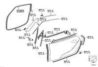 62311WAA01-WEATHERSTRIP, FR