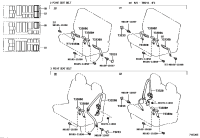 7338026370B0-BELT ASSY, RR SEAT, INNER