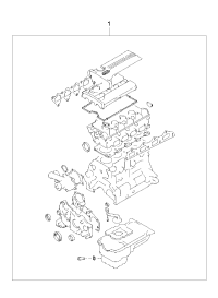 K0AH210270-GASKET KIT-ENGINE OVERHAUL