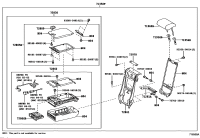 728610N010A2-Trim-center armrest corner