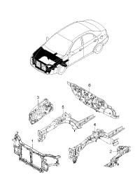 646022F010-MEMBER ASSY-FR SIDE RH