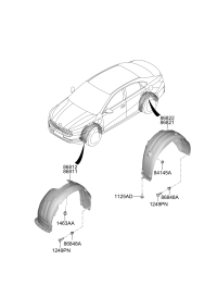 86811Q9000-Guard assy-front wheel, lh