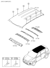 67111H3050-PANEL,ROOF