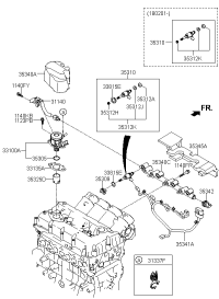 353102GGA1-INJECTOR ASSY-FUEL
