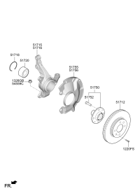 51712K8100-Rotor, Brake, Front