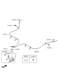 59760A7300-CABLE ASSY-PARK BRAKE LH