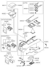 846403E060FC-ARM REST ASSY-CONSOLE