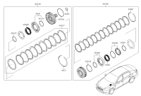 455614F400-DISK SET-CLUTCH