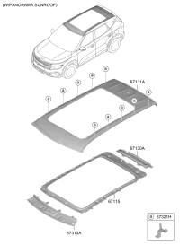 67111Q7000-PANEL,ROOF