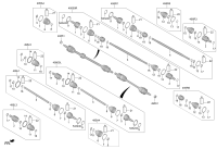 49501Q7220-SHAFTASSY,RDRIV