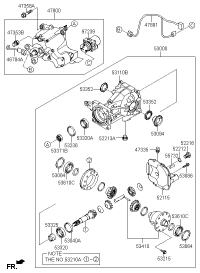 530003B540-CARRIER ASSY-DIFFERENTIAL