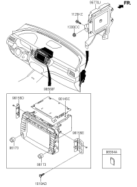 96173C5600WK-KNOB-VOLUME