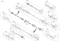 49501Q2800-SHAFTASSY,RDRIV