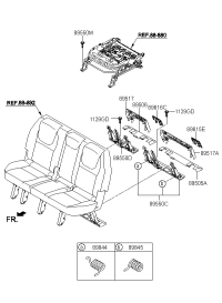 88550A9000-BOLT-RR SLIDE MTG