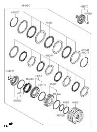 4552023810-PISTON ASSY-REVERSE CLUTCH