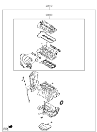 2091003U04-GASKET KIT-ENGINE OVERHAUL