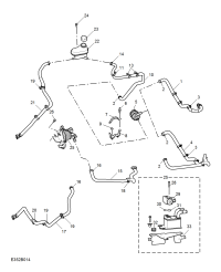 10721382-Tube assy-power battery heater to battery cooler
