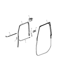 68271674AD-RUBBER WEATHER- DOOR BELT OU