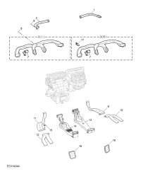 10596031-Deflector assy-body air outlet