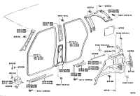 6242342010B0-Hook, side window trim