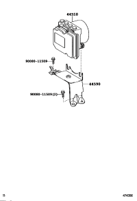 4405006130-ACTUATOR ASSY, BRAKE