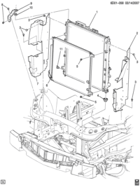15932855-Radiator (incl 4, 11) (incl. Joint) (AC-DELCO #21751)