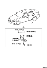 5749753060-Protector, floor rear