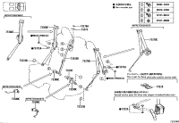 7336060660C1-BELT ASSY, RR NO.1