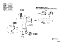 732300E420E0-BELT ASSY, FR SEAT