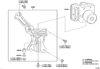 440500A110-ACTUATOR ASSY, BRAKE