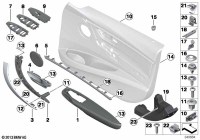 51417279306-Bracket leather fr rh