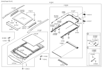 81600C0100ED-PANORAMA ROOF ASSY