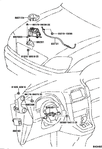 8373148010-CABLE, CRUISE CONTROL