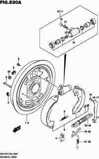 5340181A00-CYLINDER ASSY, RR BRAKE RH