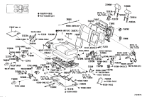 7184460030A0-COVER, REAR SEAT RECLINING, NO.2 LH