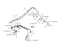 3506121K00-Clip, cowl top brake oil tube