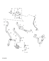 10719979-Tube assy-drive motor to low radiator