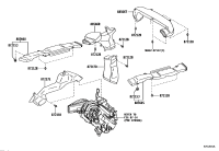 872160C080-Duct, air, rear no.2