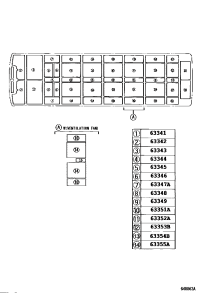 6334636020-PAD, ROOF SILENCER, NO.6