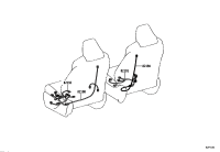 8219A0E220-Wire, front seat, no.2, rh/lh