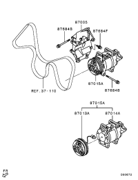 7813A636-COMPR&CLUTCH ASSY A