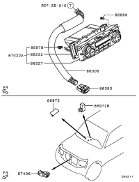7820A269XA-CONTROL ASSY,AUTO AC