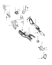 55399273AE-Shield brake & fuel line