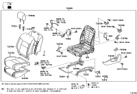 710740G080A1-COVER, FRONT SEAT BACK, LH(FOR SEPARATE TYPE)