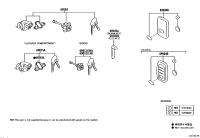 SU00301421-CYLINDER SET, LOCK