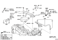 SU00300404-HOSE, WATER BY-PASS